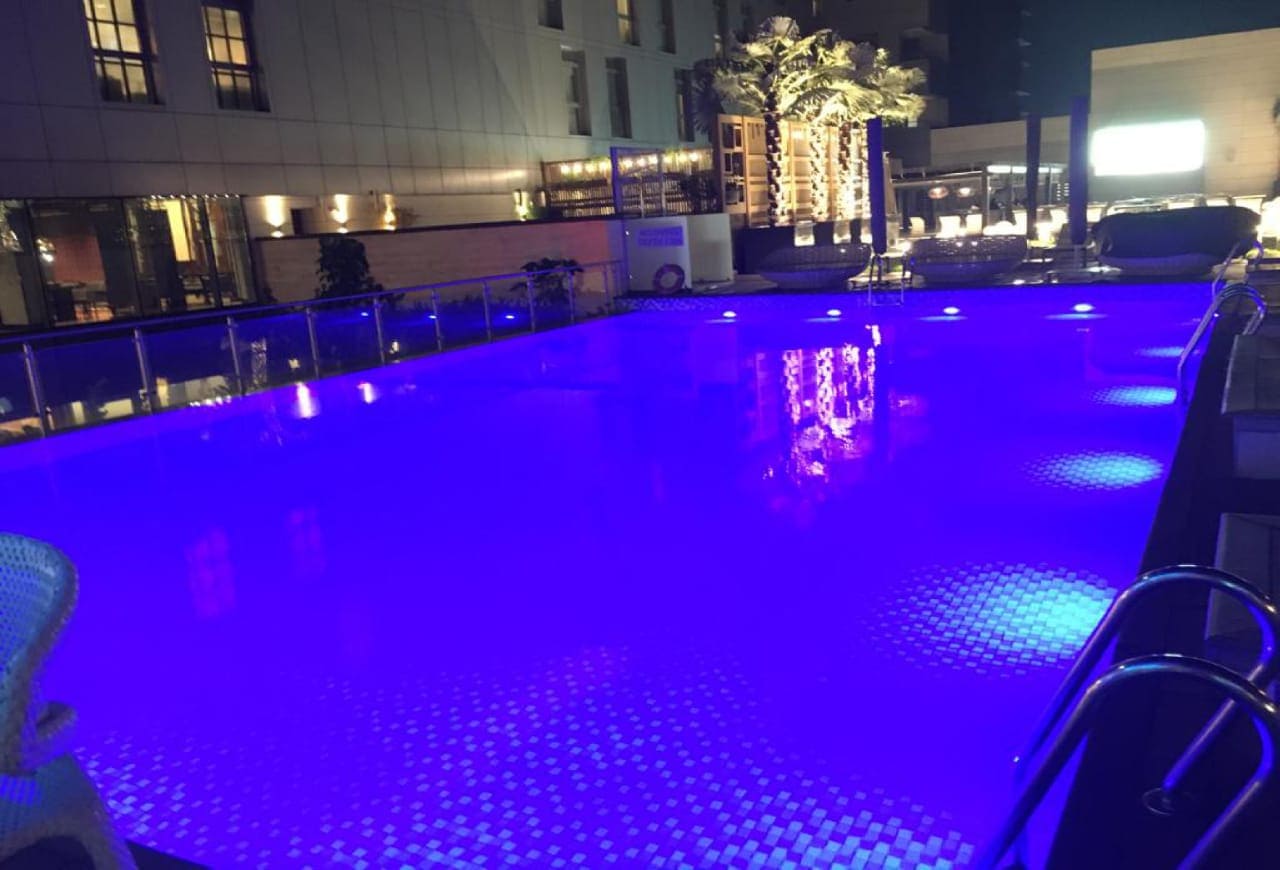 Marriot Ikeja swimming pool by Dexdee